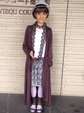 まつだ  もとこさんのコーディネート