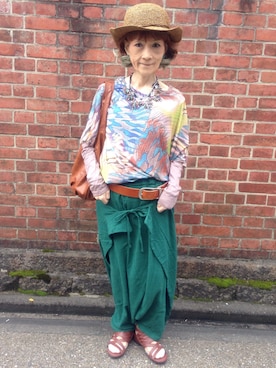 まつだ  もとこさんのコーディネート