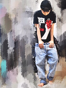 「INHABITANT（インハビタント）のアイテム」を使った、Kiiさん（レディース・167cm）の春コーディネート