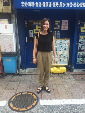 marisungさん（レディース・158cm）の夏コーディネート