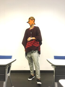 「PULL&BEAR（プルアンドベア）のアイテム（その他アウター）」を使った、Keita Kumaiさん（メンズ・188cm）の秋コーディネート