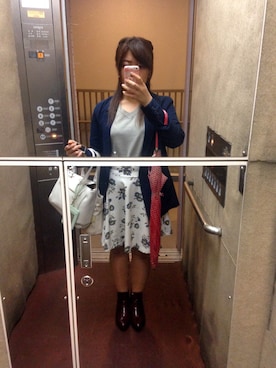 U∃P☺︎さん（レディース・151cm）の秋コーディネート