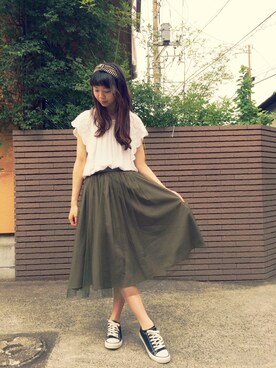 chizuruさん（レディース・158cm）の夏コーディネート