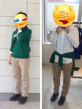 Kamiumeさん（レディース・160cm）の秋コーディネート