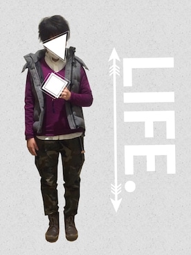 Kamiumeさん(レディース・160cm)の冬コーディネート