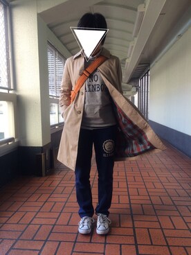 Kamiumeさん（レディース・160cm）の冬コーディネート