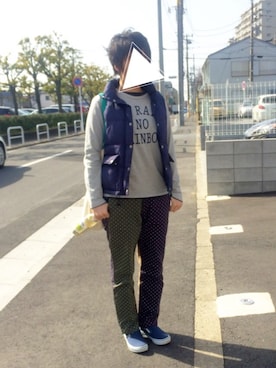 Kamiumeさん（レディース・160cm）の春コーディネート