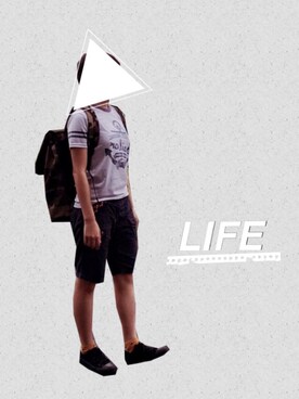 「CHAPTER WORLD select （チャプターワールドセレクト）のアイテム（バッグ）」を使った、Kamiumeさん（レディース・160cm）の夏コーディネート