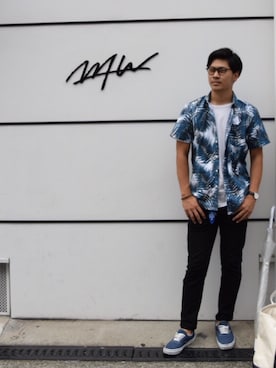 俊希さん（メンズ・175cm）の夏コーディネート