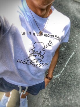 「Marc by Marc Jacobs（マークバイマークジェイコブス）のアイテム（アクセサリー）」を使った、kenta  katoさん（メンズ・172cm）の春コーディネート