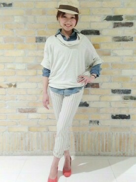 JOURNAL STANDARD Lady's 広島店 スタッフさん（レディース・160cm）の春コーディネート