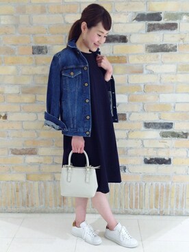 「Joshua SANDERS（ジョシュアサンダース）のアイテム」を使った、JOURNAL STANDARD Lady's 広島店 スタッフさん（レディース・160cm）の夏コーディネート