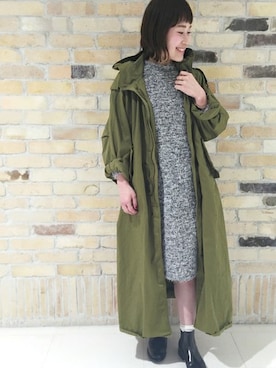 「Church's（チャーチ）のアイテム」を使った、JOURNAL STANDARD Lady's 広島店 スタッフさん（レディース・160cm）の冬コーディネート