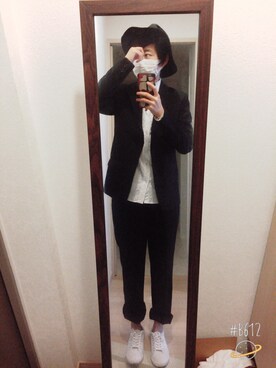 ポンジュースさん(メンズ・172cm)の冬コーディネート