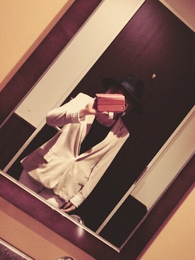 「アイテム（アンダーウェア、ブラック系）」を使った、Hatthiさん（レディース・152cm）の秋コーディネート