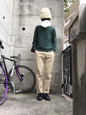 Yusukeさん（メンズ・181cm）の秋コーディネート