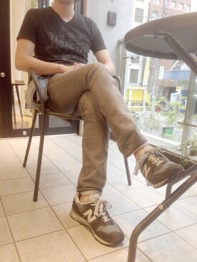 寺島 庸さん(メンズ・182cm)の春コーディネート