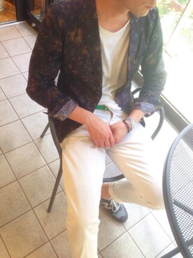 寺島 庸さん(メンズ・182cm)の春コーディネート