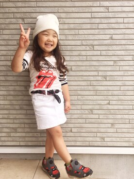 いちあもさん（キッズ・90cm）の夏コーディネート