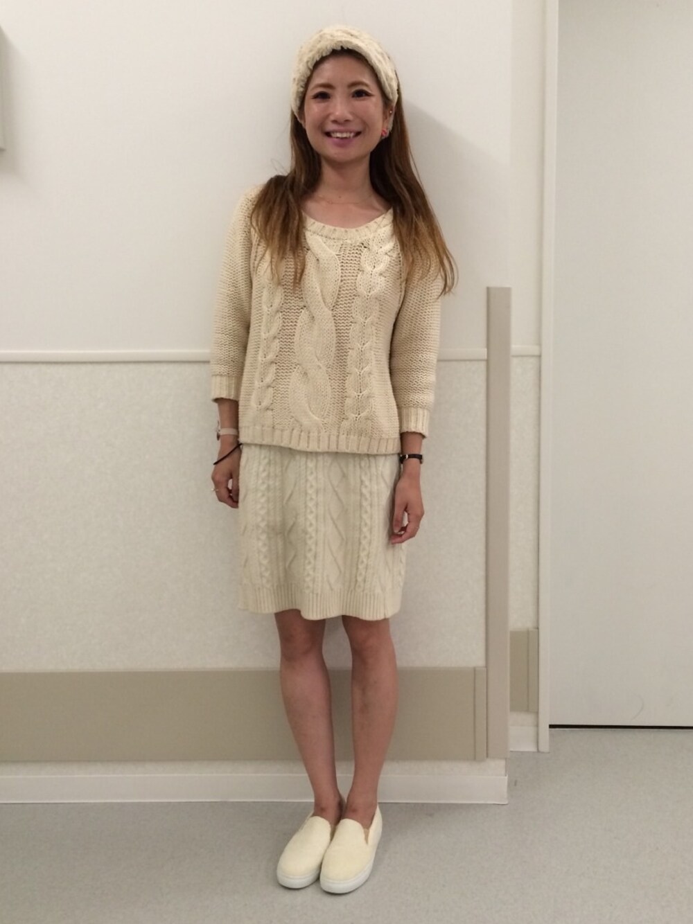 Ｍayuko   Kuniyoshiさんの「BEAMS / コーデュロイ スリッポン（Ray BEAMS）」を使ったコーディネートの1枚目の写真