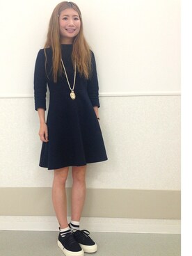 Mayuko Kuniyoshiさん(レディース・153cm)の秋コーディネート