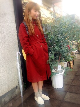 Mayuko Kuniyoshiさん(レディース・153cm)の秋コーディネート