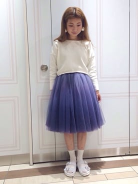 Ｍayuko   Kuniyoshiさん（レディース・153cm）の春コーディネート