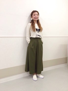 「beautiful people」｜Ｍayuko   Kuniyoshiさん（レディース・153cm）の春コーディネート