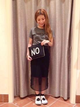 「nikeairrift」｜Ｍayuko   Kuniyoshiさん（レディース・153cm）の夏コーディネート