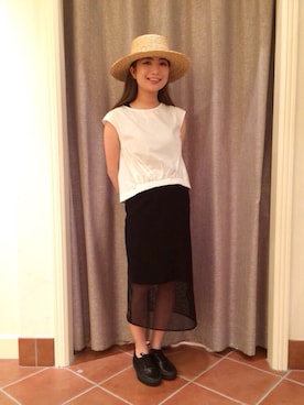 Ｍayuko   Kuniyoshiさん（レディース・153cm）の夏コーディネート