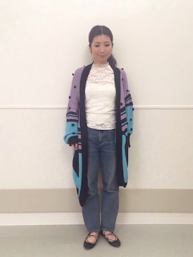 「lilLilly」｜Ｍayuko   Kuniyoshiさん（レディース・153cm）の秋コーディネート