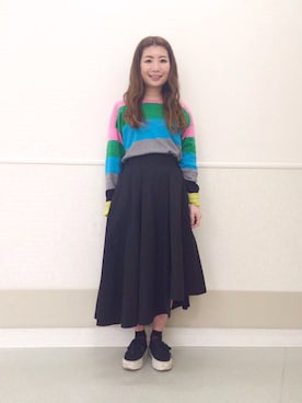 Ｍayuko   Kuniyoshiさん（レディース・153cm）の冬コーディネート