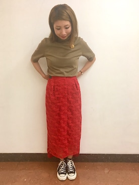 「AKIRA NAKA」｜Ｍayuko   Kuniyoshiさん（レディース・153cm）の秋コーディネート