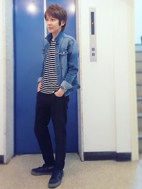 「パンツスタイル」｜Ryouichiさん（メンズ・173cm・30代）の秋コーディネート