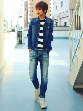 Ryouichiさん（メンズ・173cm）の春コーディネート