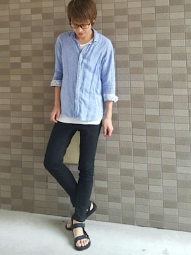 Ryouichiさん（メンズ・173cm）の夏コーディネート