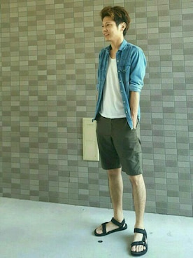 Ryouichiさん（メンズ・173cm）の夏コーディネート