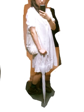 ピザ屋の彼女さんのコーディネート