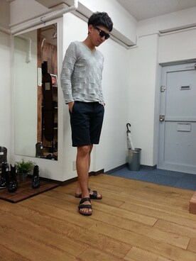 「SABRE」｜WATARUさん（メンズ・182cm）の秋コーディネート