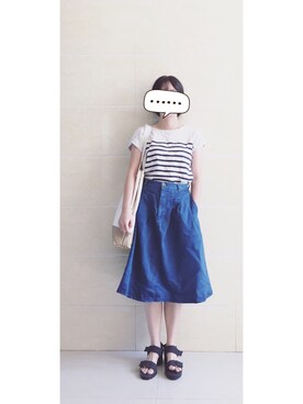 「ADLIB（アドリブ）のアイテム（バッグ）」を使った、heykawaiさん（レディース・156cm）の秋コーディネート