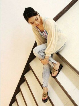 HIRAMAさん（レディース・162cm）の夏コーディネート