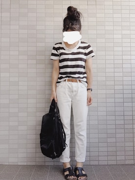 hamさん（レディース・164cm）の夏コーディネート