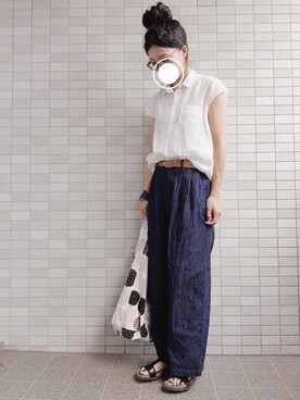 hamさん（レディース・164cm）の夏コーディネート