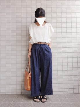 hamさん（レディース・164cm）の夏コーディネート