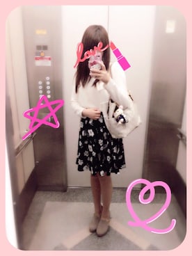 「アイテム（ブーティ）」を使った、 M I K I ✩さん（レディース・162cm・20代）の秋コーディネート
