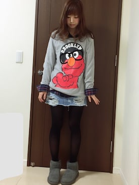 nana♡さん（レディース・160cm）の冬コーディネート