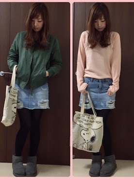 nana♡さん（レディース・160cm）の冬コーディネート