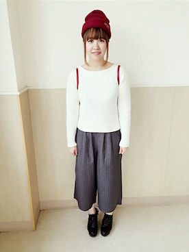 こずえ\✩/さん（レディース・160cm）の冬コーディネート