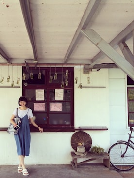 「0_1（リンイー）のアイテム」を使った、Carrie Chienさん（レディース・168cm）の夏コーディネート