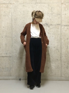 coen たけさんさん（レディース・157cm）の秋コーディネート